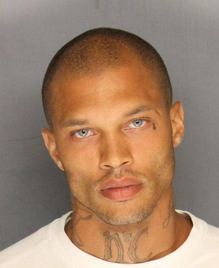 Convicted felon Jeremy Meeks' mugshot went viral