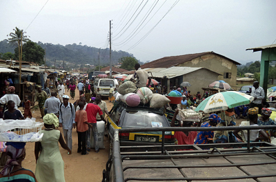 Undated photo of Guinea, which has limited medical facilities and many people living in slums where the Ebola virus could spread quickly.