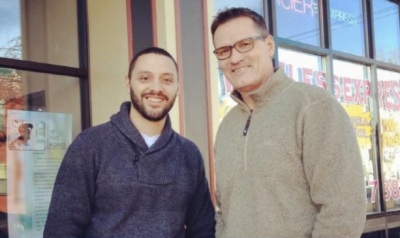 Photo of Pastor Terry Broadwater (R) of Grace Community Church near Denver, Colorado, who was recently killed when he slipped and fell off a cliff in the Himalayas.