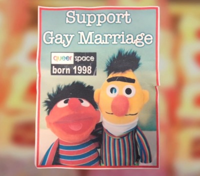 Bert and Ernie 'support gay marriage' cake turned down by U.K. Christian bakery, facing threat of legal action in June 2014.