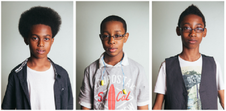 'Unlocking The Truth' bandmates (from l-r) guitarist, Malcolm Brickhouse, 13; drummer Jarad Dawkins, 12 and bassist Alec Atkins, 13.