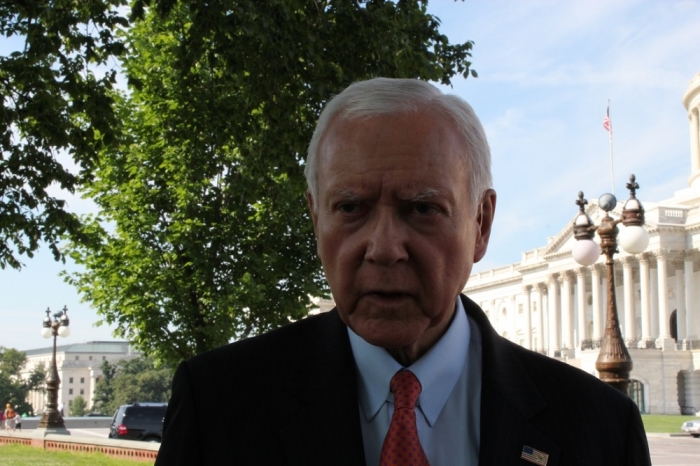 United States Senator Orrin Hatch, (R-Utah), speaking to The Christian Post on Capitol Hill on July 16, 2014.