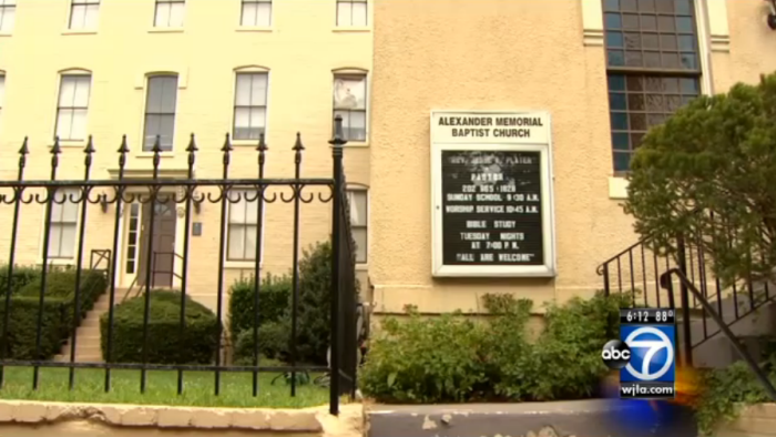 Alexander Memorial Baptist Church of Washington, D.C. In July 2014, the Georgetown church was sold off for .5 million.