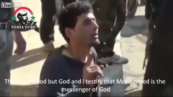 A Christian man is beheaded in Syria.