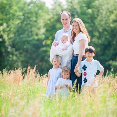 Sarah Harkins and family.