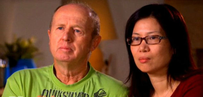 Australian couple David and Wendy Farnell have denied claims that they abandoned their critically-ill seven-month-old surrogate baby and took his healthy twin sister.