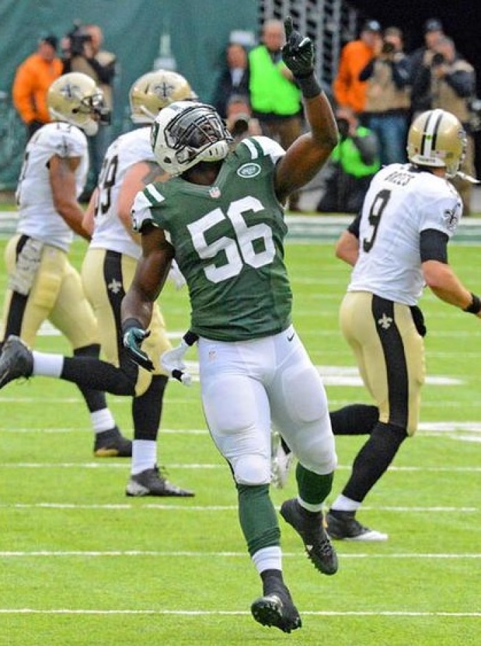 New York Jets linebacker Demario Davis.