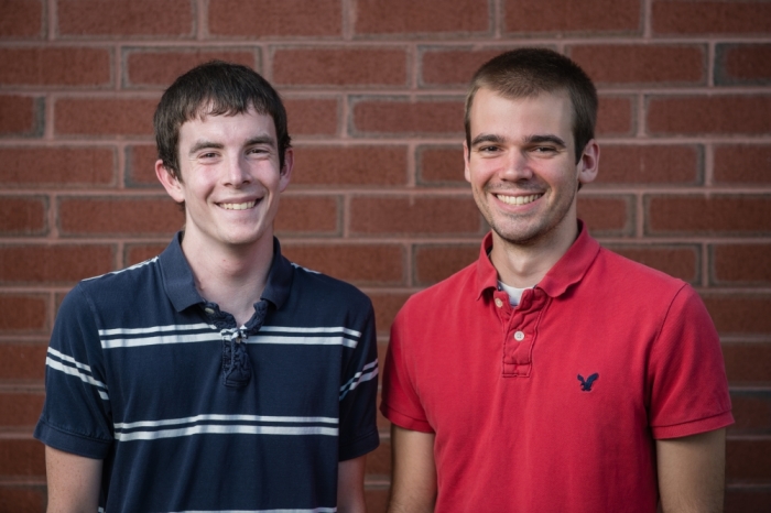 Pastor Tim Walker (left) and Pastor Dan Nichols (Right) took out a billboard Wednesday quoting God saying 'I