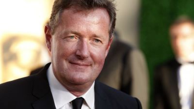 British journalist TV host, and talent show judge Piers Morgan