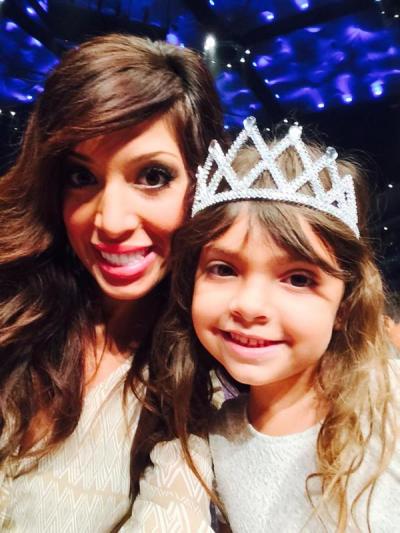 Farrah Abraham and daughter Sophia.