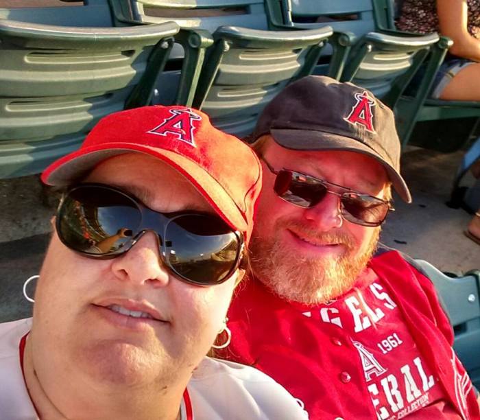 Merrie Pardee Baldwin (l) and her husband Jim (r)