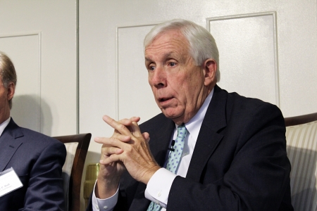 Rep. Frank Wolf, R-Virginia, speaking at the American Enterprise Institute's Evangelical Leadership Summit, Washington, D.C., Sept. 10, 2014.