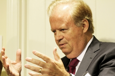 Former Congressman and Ambassador Tony Hall speaking at the American Enterprise Institute's Evangelical Leadership Summit, Washington, D.C., Sept. 10, 2014.