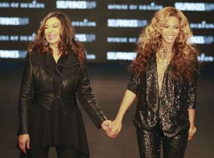 Beyonce and Tina Knowles