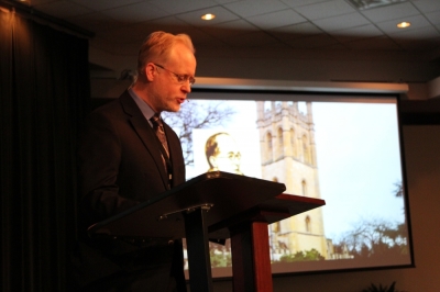 John West, vice president and senior fellow at the Discovery Institute, speaking at Southern Evangelical Seminary's 2014 National Conference on Christian Apologetics, Oct. 11, 2014.