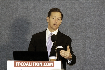 Faith & Freedom Coalition Chairman Ralph Reed speaking at a post-election survey news conference at the National Press Club in Washington, D.C. on Nov. 5, 2014.