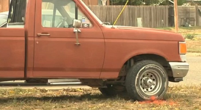 The truck that was on top of John Reilly.