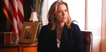 Tea Leoni in the TV series 'Madam Secretary.'