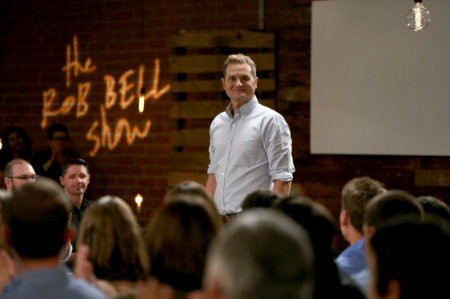 Rob Bell hosts his new self-titled show, airing on the Oprah Winfrey Network (OWN) Dec. 21, 2014.