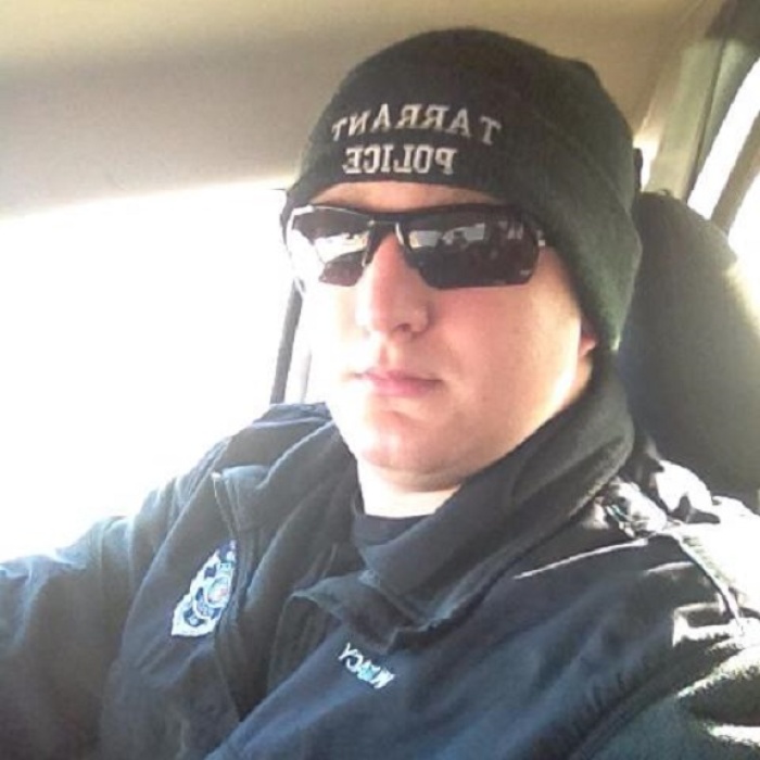 Officer William Stacy of the Tarrant Police Department in Alabama.