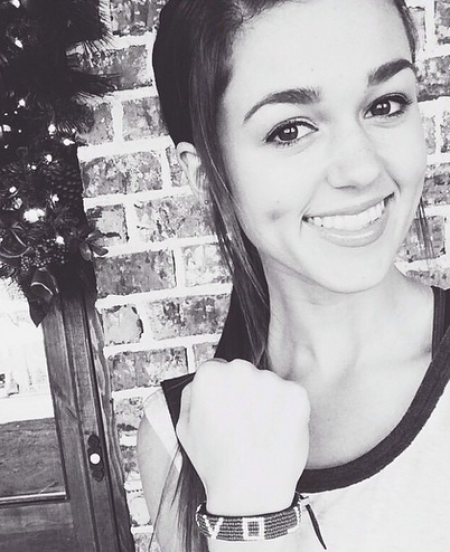 Sadie Robertson shared a photo on instagram on Dec. 9, 2014.