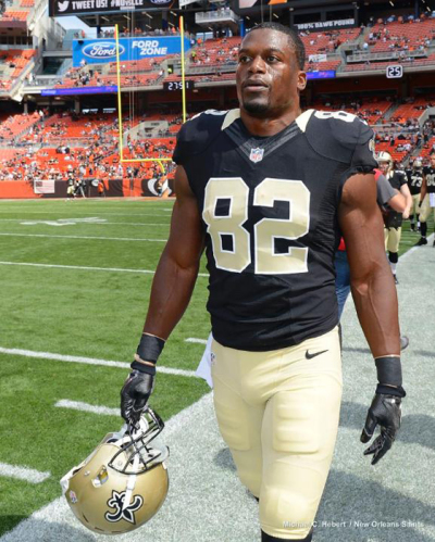 New Orleans Saints tight end Benjamin Watson.