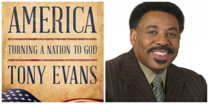 Dr. Tony Evans, senior pastor of Oak Cliff Bible Fellowship, recently authored 'America: Turning a Nation to God.'