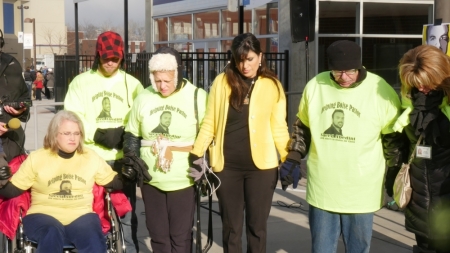 Save Saeed Abedini Rally at Bouse State University on Jan. 21, 2015.