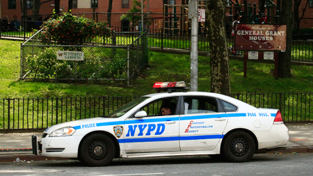 NYPD patrol vehicle