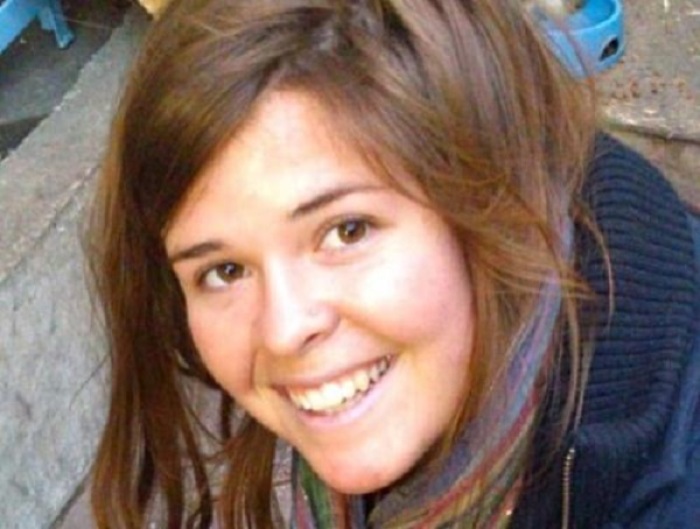 Kayla Mueller in an undated photo.