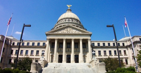 Mississippi State Capitol in Jackson.