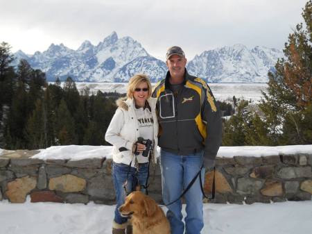 Widow Shelly Golay of Casper, Wyoming, and her late husband, Jim.