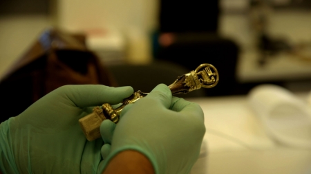 Bones of John the Baptist, a scene from CNN's 'Finding Jesus: Faith. Fact. Forgery.'