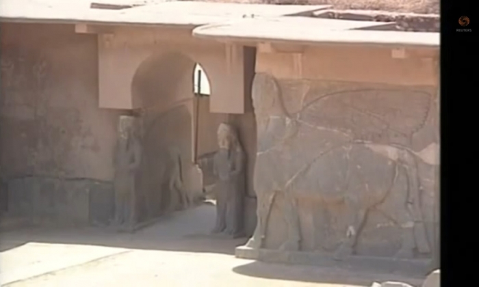 ISIS has destroyed the ancient city of Nimrud in Iraq, with video published March 6, 2015.