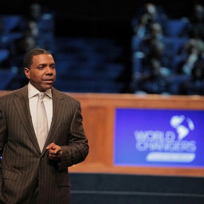 Televangelist Creflo Dollar.