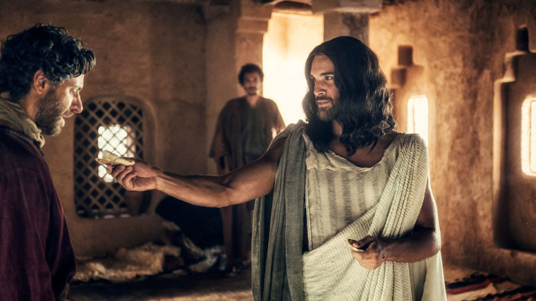 A scene from the new NBC series, “A.D.: The Bible Continues,” which airs on 12 consecutive Sundays beginning Easter weekend 2015.