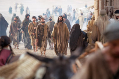 Haaz Sleiman as Jesus of Nazareth in National Geographic Channel's 'Killing Jesus.'