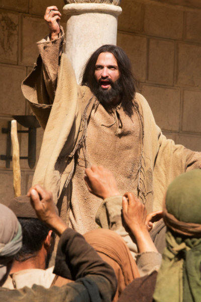 Haaz Sleiman as Jesus of Nazareth in National Geographic Channel's 'Killing Jesus.'