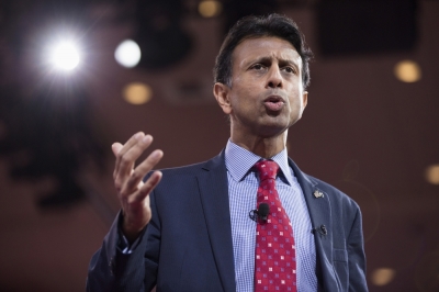 Governor Bobby Jindal (R-LA) arrives to speak at the 42nd annual Conservative Political Action Conference (CPAC) at National Harbor, Maryland February 26, 2015.