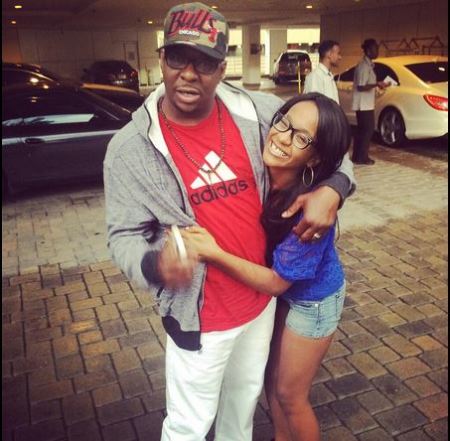 Bobbi Kristina Brown tweeted this picture on June 15, 2014, to wish her father, Bobby Brown, a Happy Father's Day.