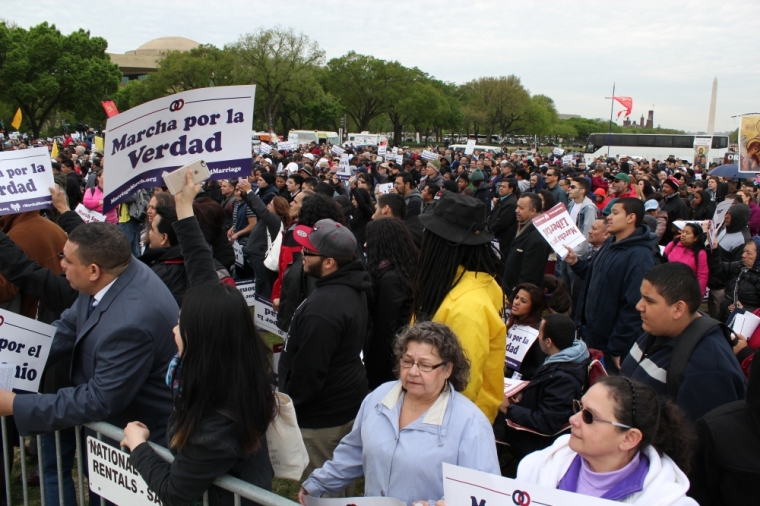 March for Marriage, April 25, 2015, Washington, D.C.