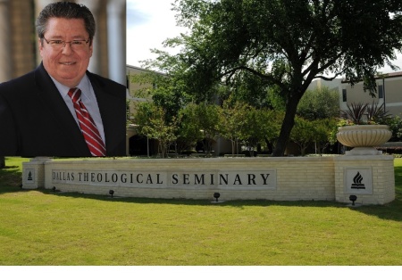 President of Dallas Theological Seminary, Mark L. Bailey (inset).