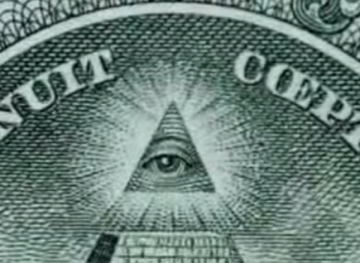 The Eye of Providence seen on the U.S. $1.