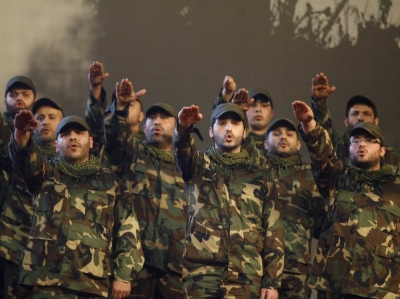 Hezbollah fighters.