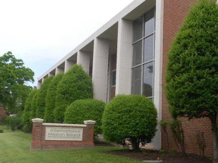 The office of the Southern Baptist Convention's International Mission Board in Richmond, Va.