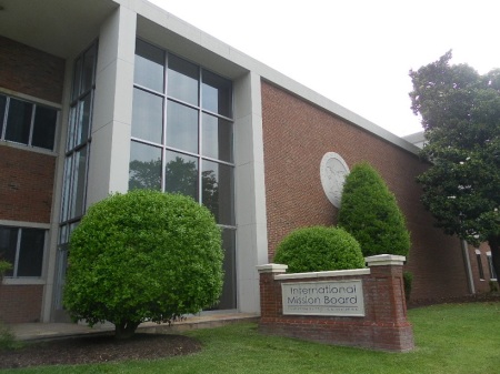 The office of the Southern Baptist Convention's International Mission Board in Richmond, Virginia.