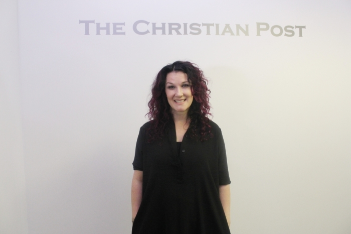 Acclaimed singer Plumb at The Christian Post's New York City office on May 14, 2015.