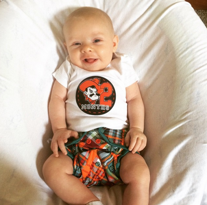 Jill Duggar shared a photo of son Israel David on June 6, 2015.