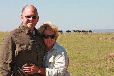 Lead pastor of Glad Tidings Church in Spring Township, Pennsylvania, Bryan Koch and his late wife, Lynn, pose in this undated photo.