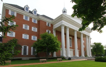 The Billy Graham Center for Evangelism at Wheaton College in Wheaton, Illinois.